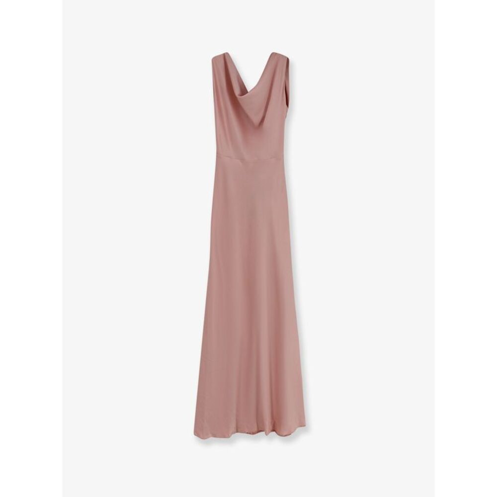 Actualee Women Satin Long Dress